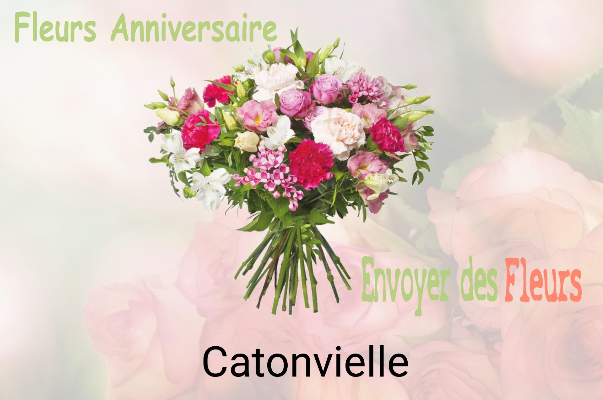 Bouquet de fleurs d’anniversaire livré à Catonvielle
